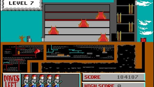 Dangerous Dave Pack Gameplay Screenshot