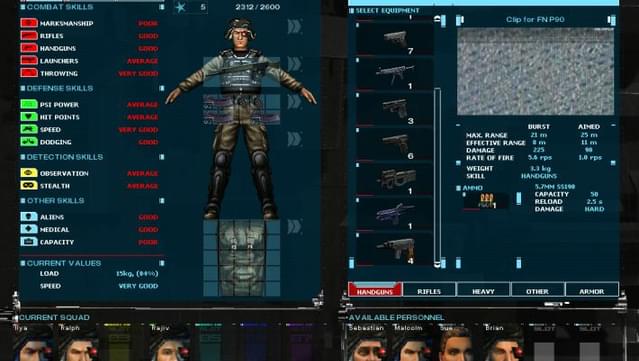 UFO: Aftermath Gameplay Screenshot