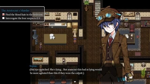 Detective Girl of the Steam City PC Screenshot