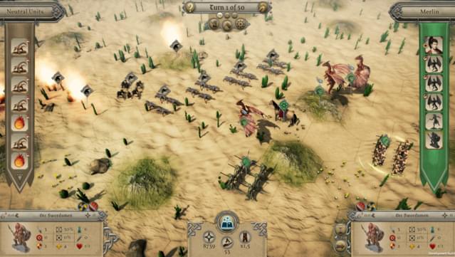 Master of Magic Gameplay Screenshot