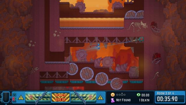 Never Give Up Gameplay Screenshot