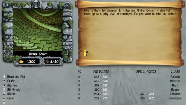 The Bard’s Tale Trilogy PC Screenshot