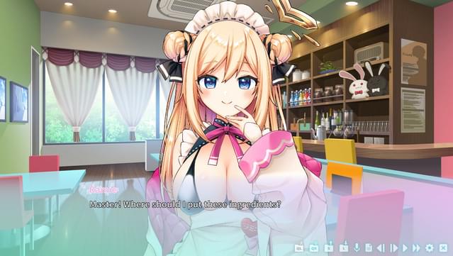 Virtual Maid Streamer Ramie Gameplay Screenshot