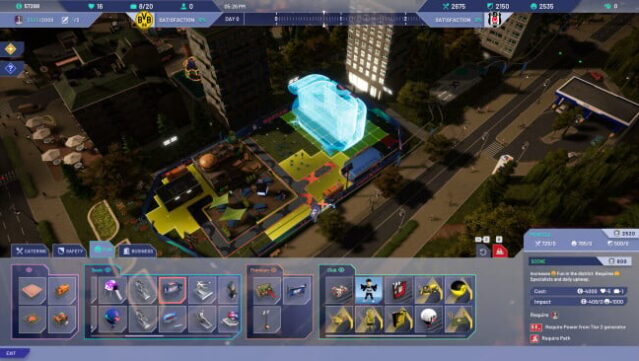 COPA CITY Gameplay Screenshot