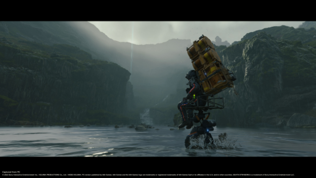 DEATH STRANDING DIRECTOR’S CUT Gameplay Screenshot