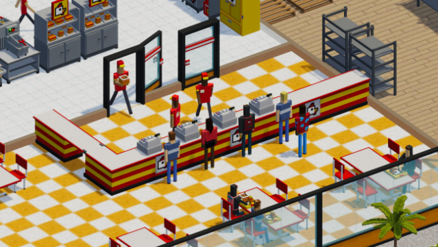 Definitely Not Fried Chicken Gameplay Screenshot