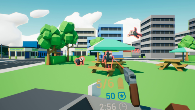 Drive-By Cop Gameplay Screenshot