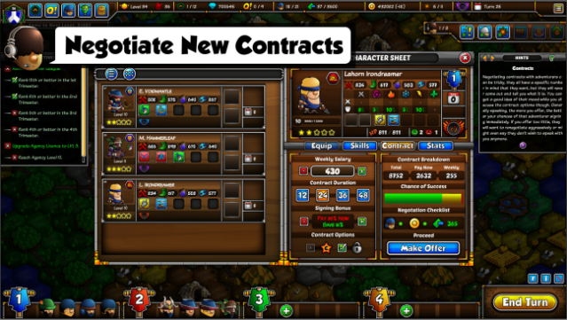 Epic Manager – Create Your Own Adventuring Agency! Gameplay Screenshot