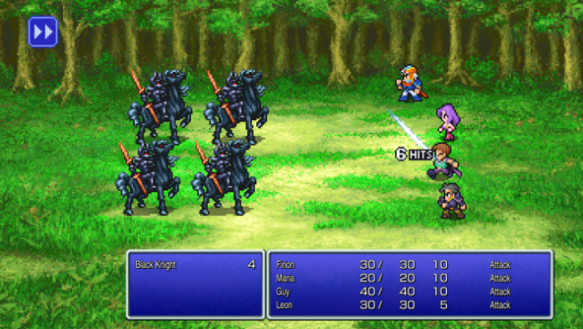 FINAL FANTASY II Gameplay Screenshot