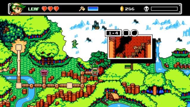 Fallen Leaf Gameplay Screenshot