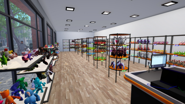 Figure Shop Simulator Gameplay Screenshot