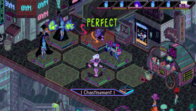 Keylocker | Turn Based Cyberpunk Action Gameplay Screenshot