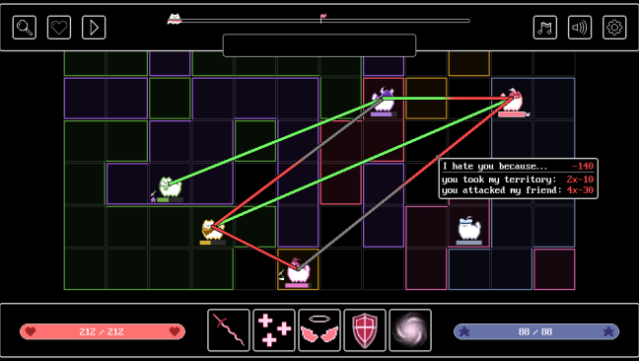 Kitty Tactics Gameplay Screenshot