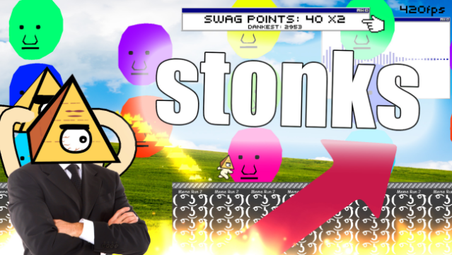 Meme Run Gameplay Screenshot