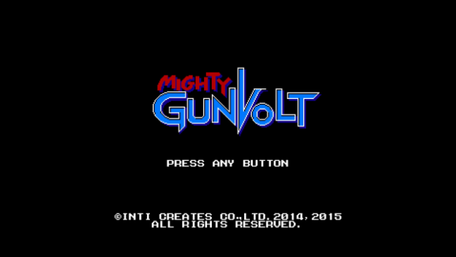 Mighty Gunvolt PC Screenshot