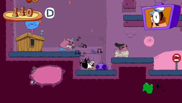 Pizza Tower Gameplay Screenshot
