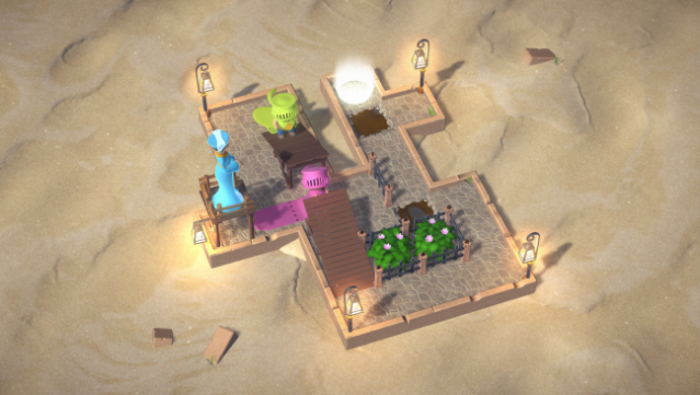 Puddle Knights Gameplay Screenshot