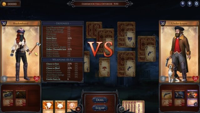 Shadowhand: RPG Card Game PC Screenshot