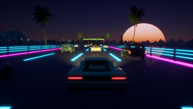 Sunset Drive Gameplay Screenshot