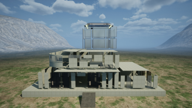 Trinity Building Editor Gameplay Screenshot