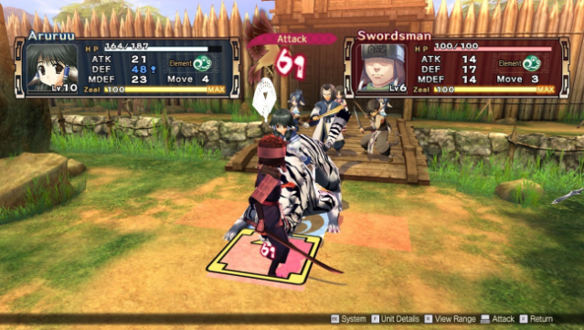 Utawarerumono: Prelude to the Fallen Gameplay Screenshot